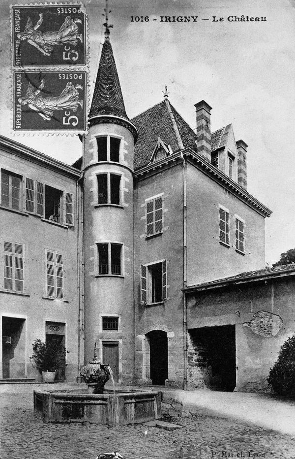 Chateau Combe carte postale